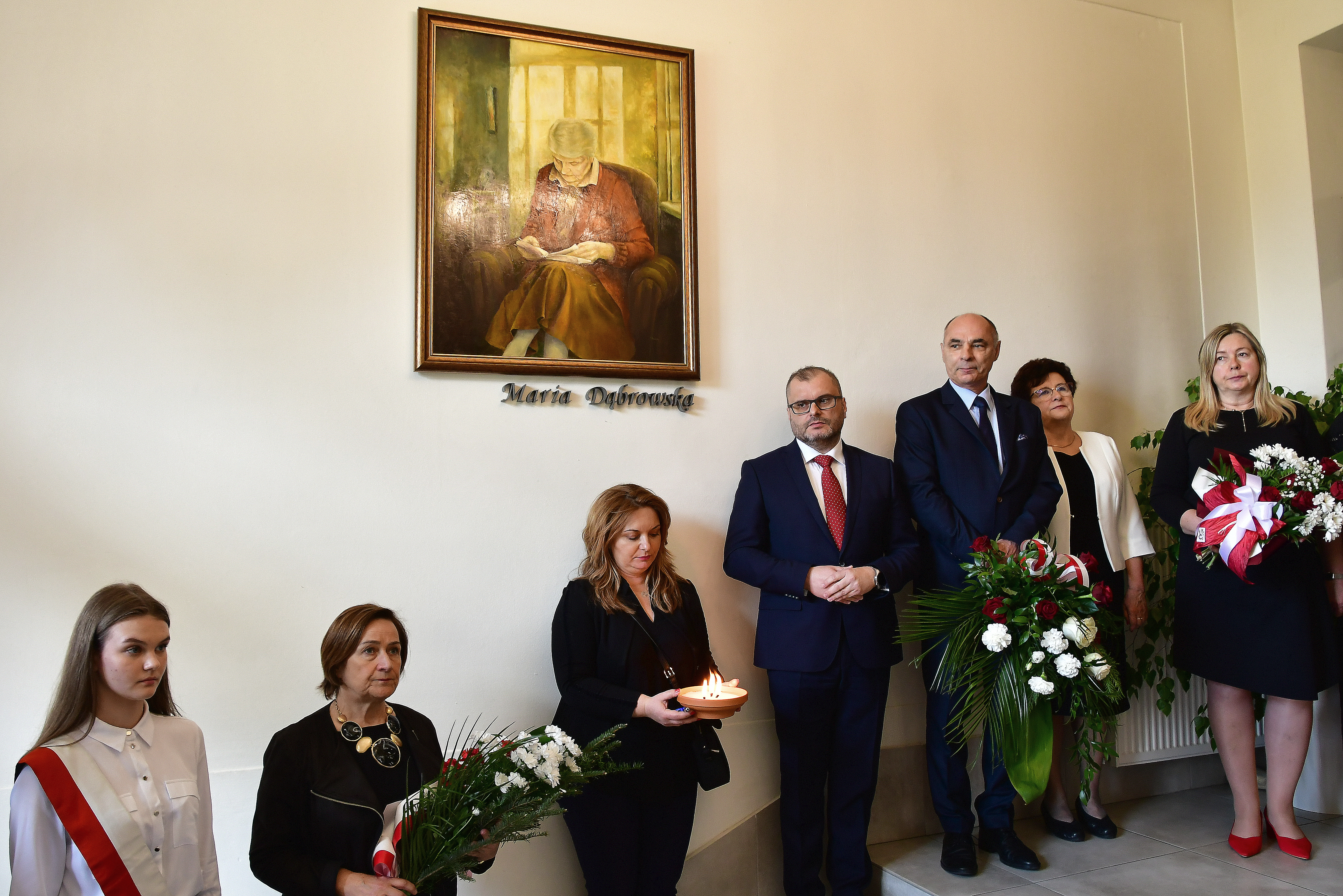 Goście, którzy upamiętnili kęckich nauczycieli