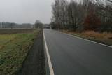 ulica Borska w Harmężach po przebudowie