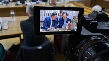 Obraz główny aktualności o tytule Zawiadomienie o LXII sesji Rady Powiatu w Oświęcimiu 
