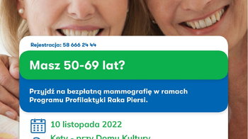 Obraz główny aktualności o tytule Mammobus zajedzie do Kęt 