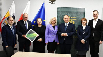 Obraz główny aktualności o tytule Rządowe wsparcie na modernizację oddziału dziecięcego w Szpitalu Powiatowym w Oświęcimiu 