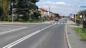 Obraz główny aktualności o tytule Przebudowano drogę powiatową w Osieku 