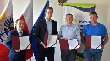 Obraz główny aktualności o tytule Modernizacja infrastruktury sportowej przy powiatowym „Chemiku” 