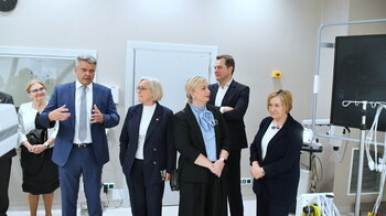 Obraz główny aktualności o tytule Sprzęt, który ratuje zdrowie i życie! Nowoczesna kardiologia w Oświęcimiu na europejskim poziomie 