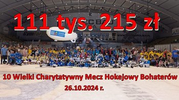 Obraz główny aktualności o tytule Charytatywny pojedynek na tafli (film) 